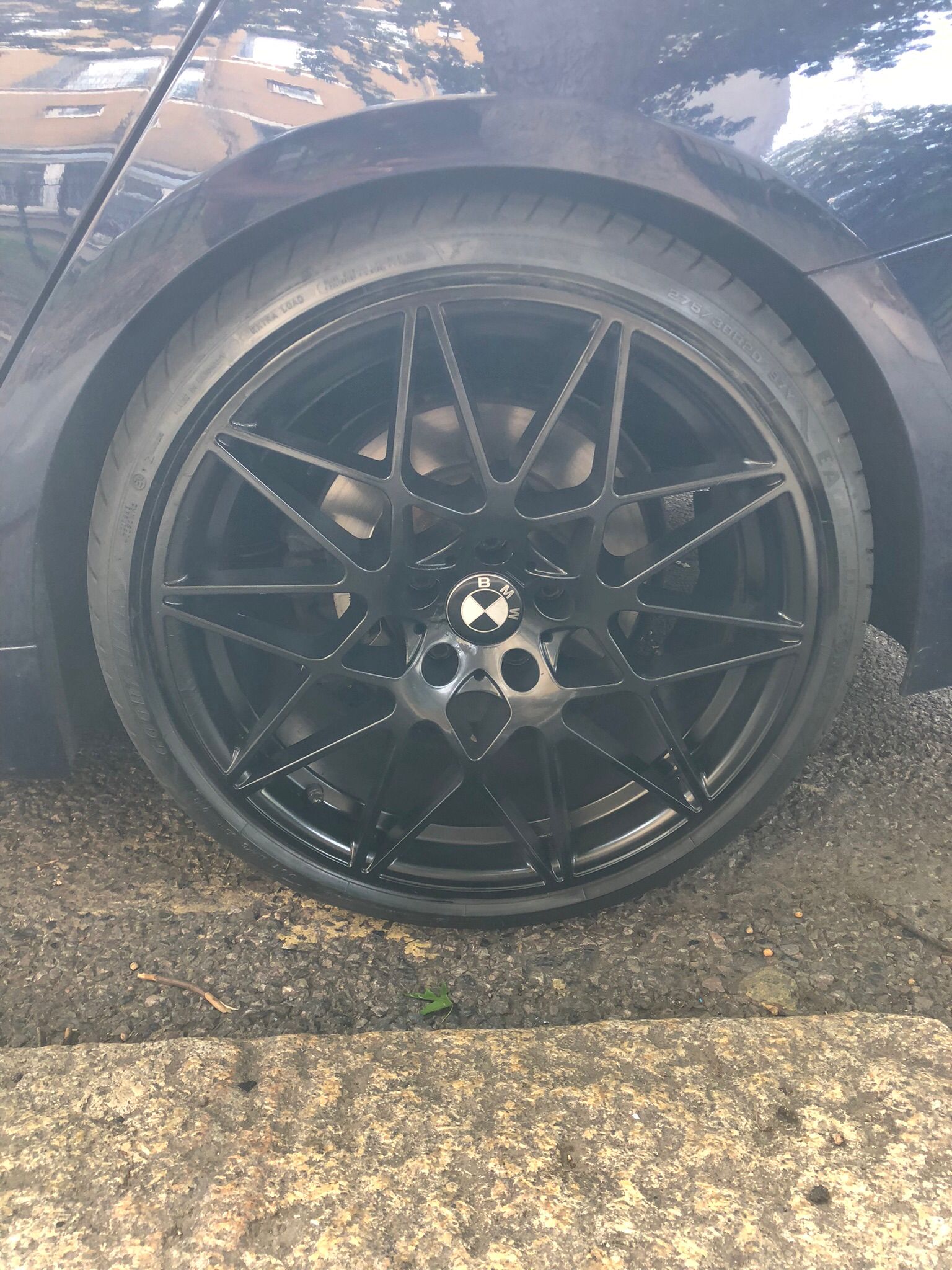 BMW Alloy Wheel After Professional Refurbishment - Like New