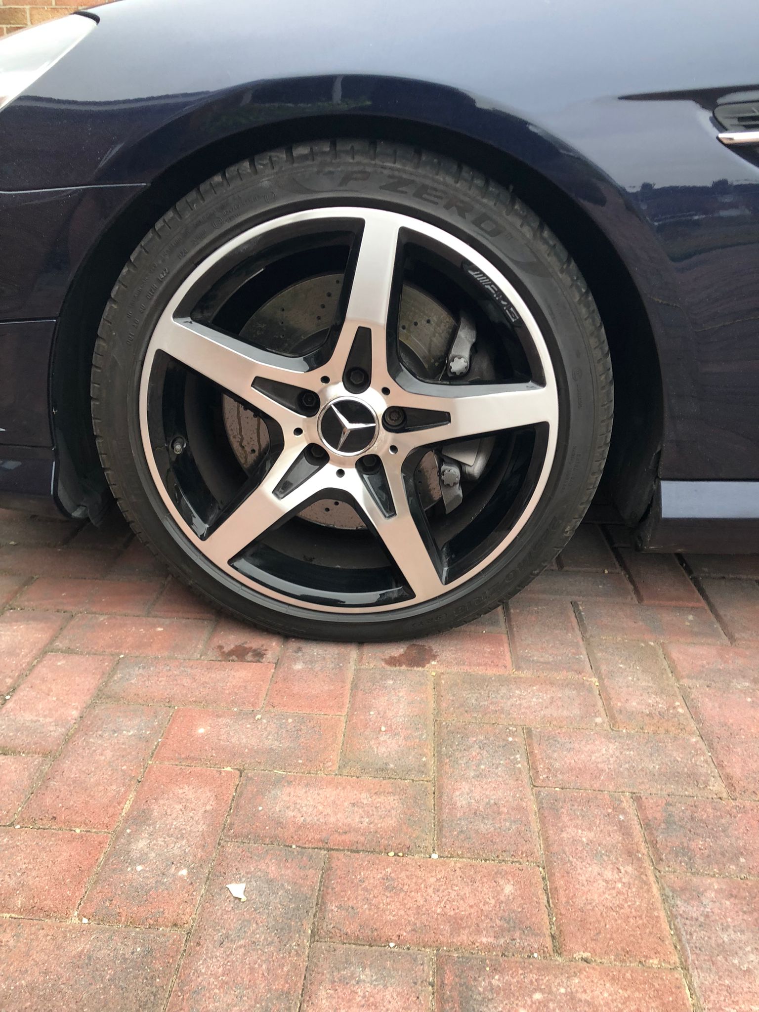 Mercedes Alloy Wheel After Professional Refurbishment